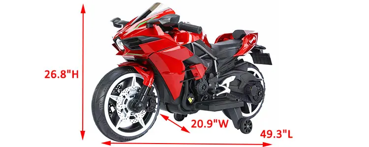 JXB Лучшая цена детский мотоцикл электрический с перезаряжаемой батареей на