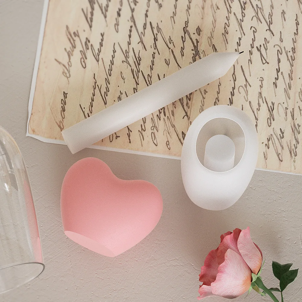 Силиконовая Форма Для Свечей В Форме Сердца 3D Ароматерапии 6 3x5 8x8 2 См Цельная