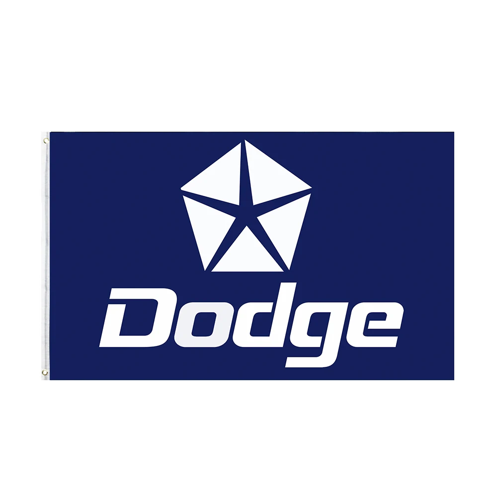 

90X150cm old dodge car flag