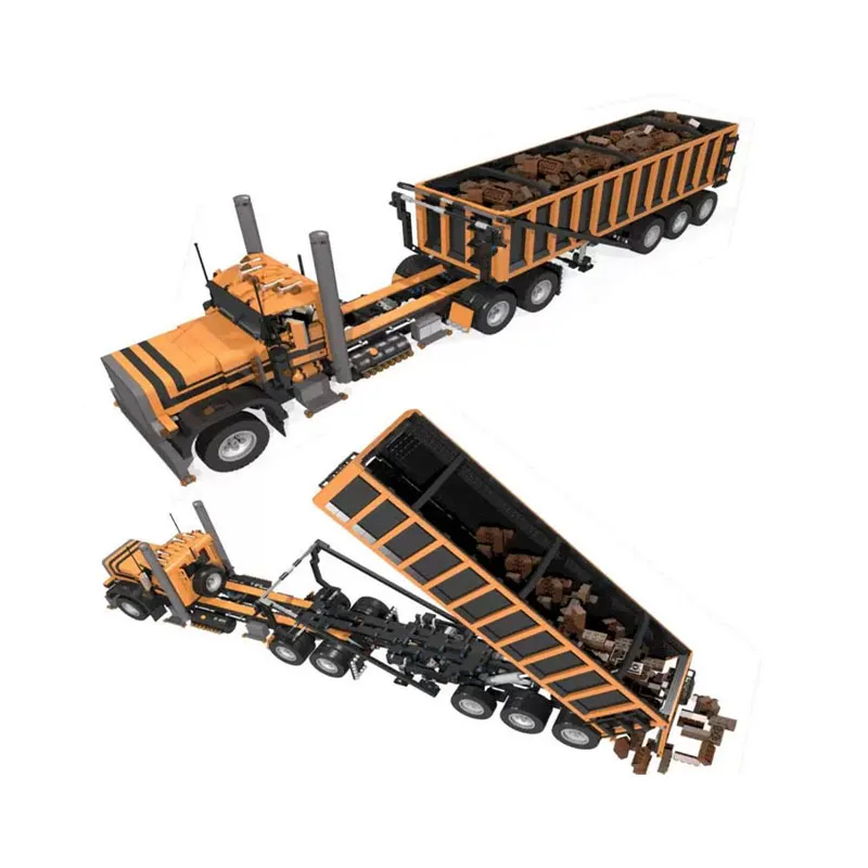 Детский комбинированный строительный блок 1:17 модель 3169 детали подарок для детей