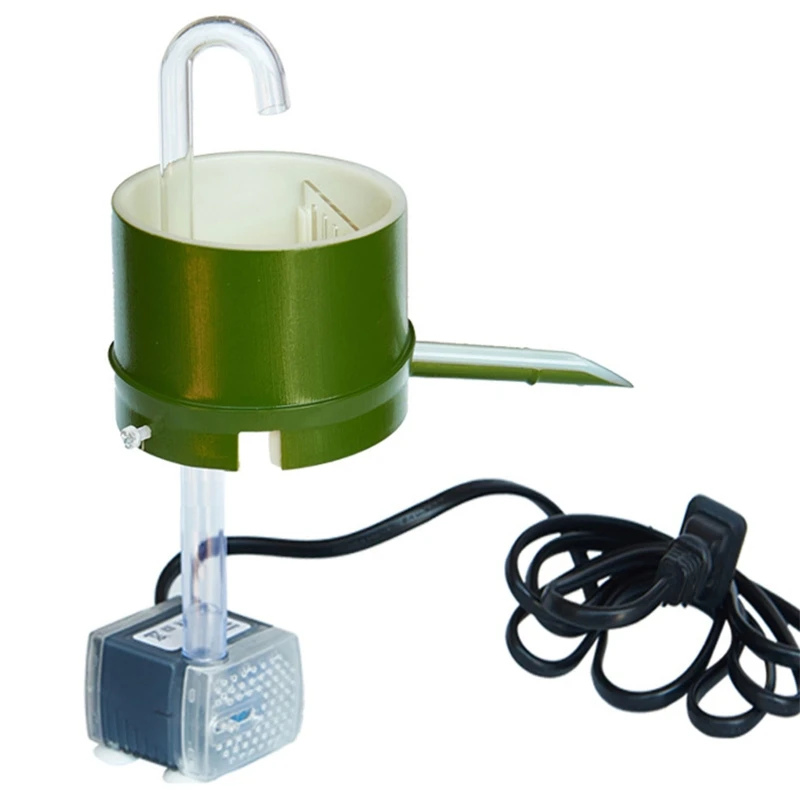 Бамбуковая трубка типа аквариум фильтр 3 в 1 маленький верхний коробка капельный