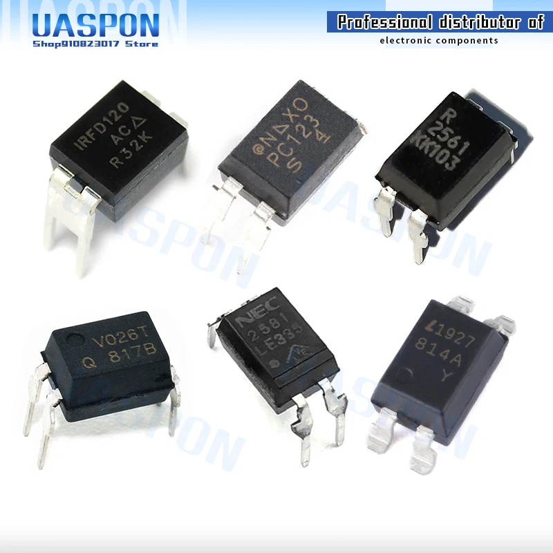 10 шт PS2561 PS2501-1 PC123 ET1103 PS2581A 2581A K1010C LTV-814 DIP-4 LTV814 H11A817B 11A817B IRFD120 DIP4 IRFD120PBF DIP K1010
