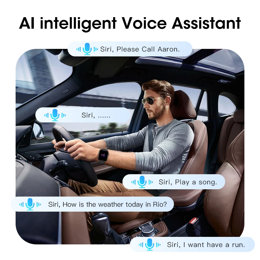 VWAR W58 Smart Watch Series 8 Bluetooth Call IP68 Waterproof NFC Siri Men Women Smartwatch iwo 15 Pro Max W57 for iPhone Samsung