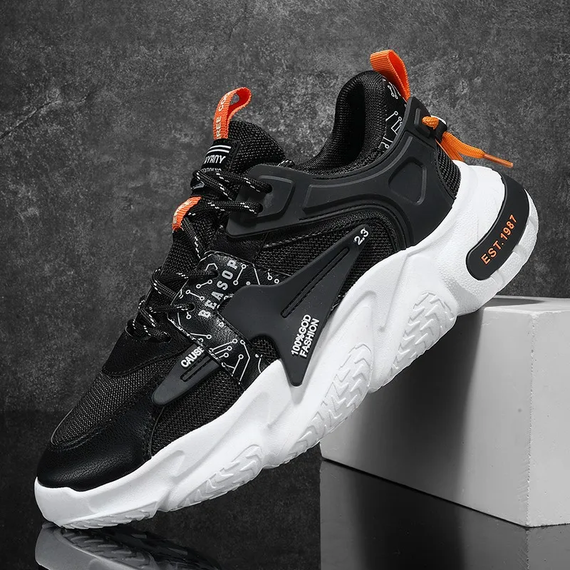

Men's Sports Shoes Deluxe Edition Tennis Shoes Fashion Casual Running Shoes Autumn Outdoor Sports Shoes Breathable Men's Shoes