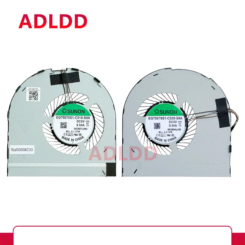 

For Dell Precision 7550 M7550 Fan EG75070S1-C510-S9A EG75070S1-C520-S9A