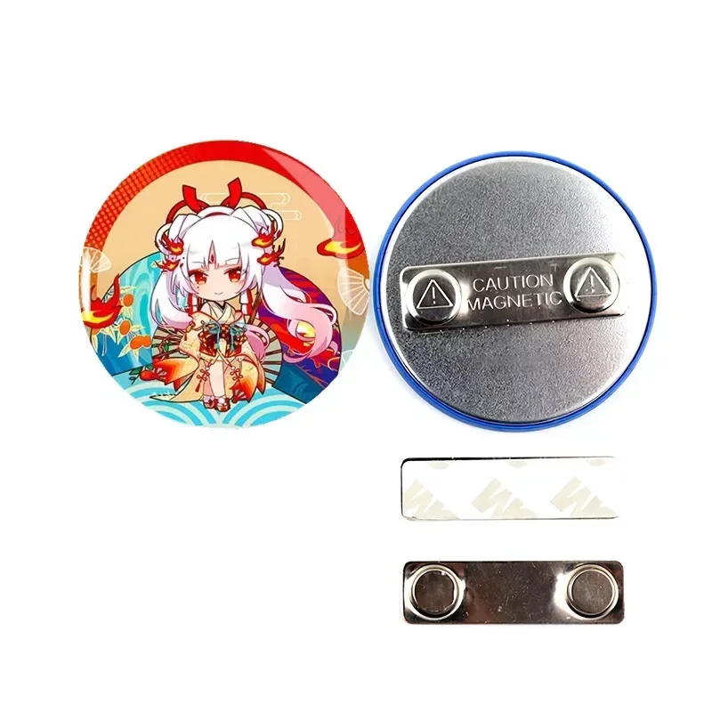 Двойной магнитный значок 58/75 мм 50 шт