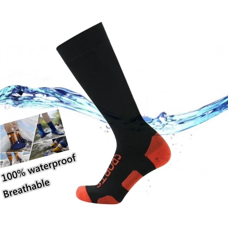 

Waterproof Socks Breathable Moisture-absorbing Sweat-wicking Camping Wading Climbing Hiking Unisex Outdoor Sports Socks