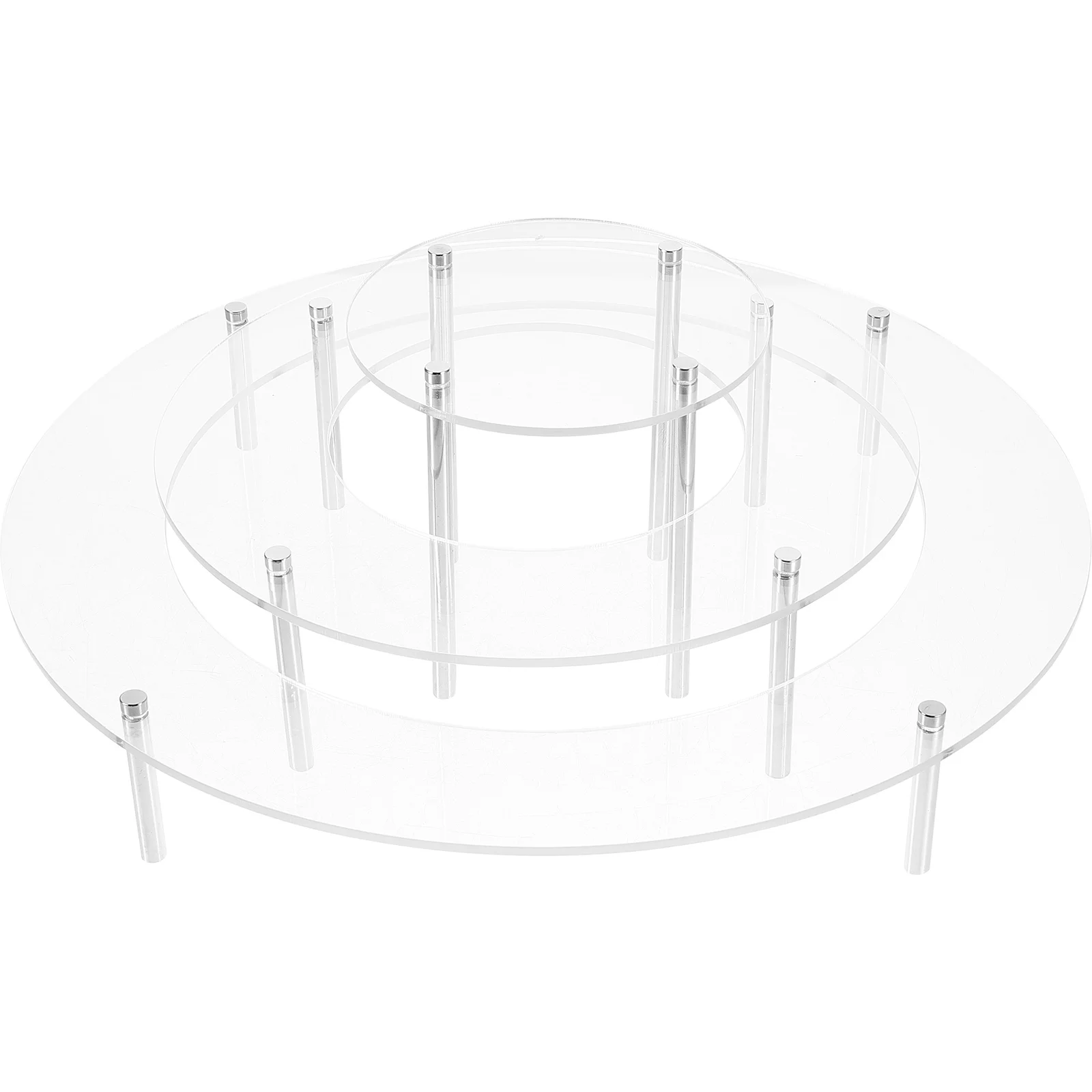 

Cake Stand Pedestal Vertical Riser Display Shelf Buffet Risers Wedding Metal Models Rack Handicrafts Storage