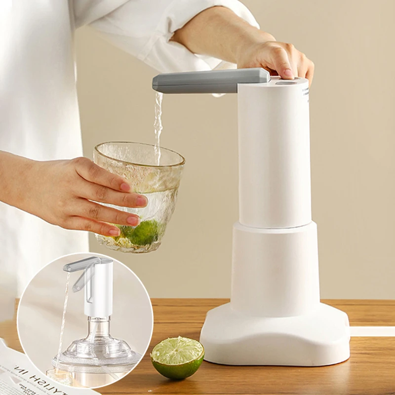 

Electric Water Dispenser Pump Smart Water Bottle 19 Liters USB Rechargeable Water Gallon Pump Bottle Automatic Water Dispenser