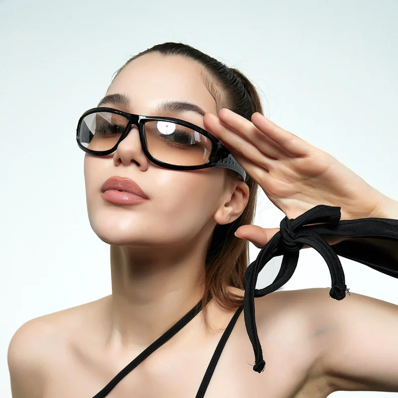 

Trend New Summer Glasses Y2K Spice Girl Millennial Pink Sunglasses Female Ins Europe and America Commuting Daily Sunglasses