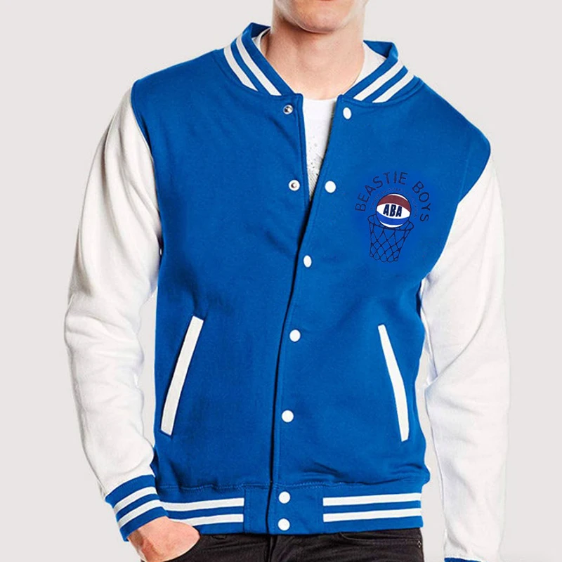 

Beastie Boys Fashion print color block coat