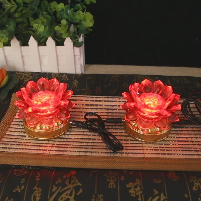 

Пластиковые подсвечники в виде цветка лотоса