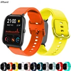 Силиконовый ремешок для Amazfit GTS22eGTS2 MiniGTR 42 мм47 ммGTR22estratos 23, спортивный браслет для часов Amazfit ремешок bip, 22 мм20 мм