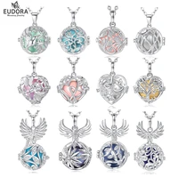 eudora 18mm pregnancy bola necklace angel caller harmony ball cage pendant mix styles fashion maternity jewelry for women gift