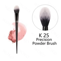 k25 precision powder brush small powder brush face blusher nose contour makeup powder brush synthetic hair kabuki makeup tool
