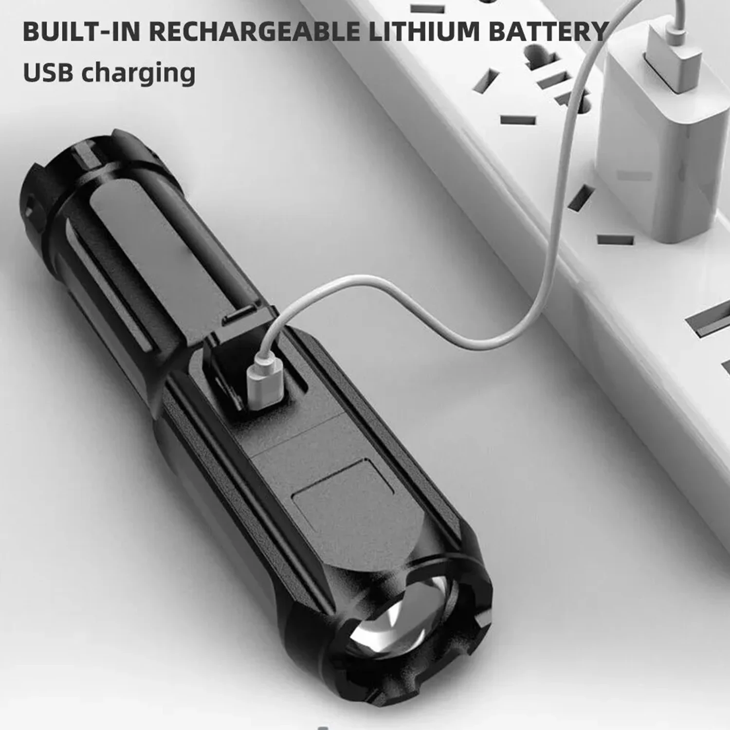 Перезаряжаемый светодиодный фонарик Xiaomi Mijia Flash Light