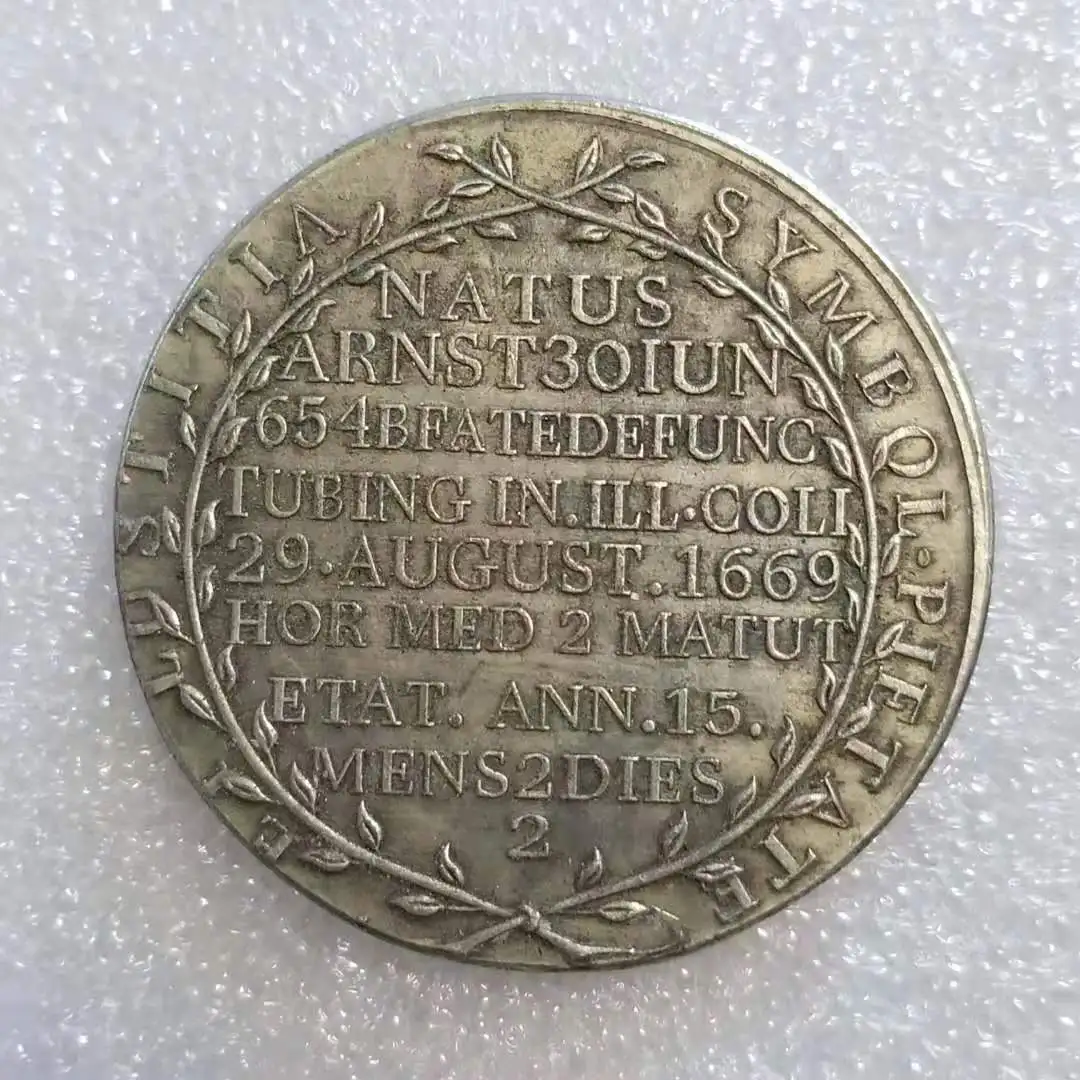 

Серебряная коллекционная монета Польша 1669