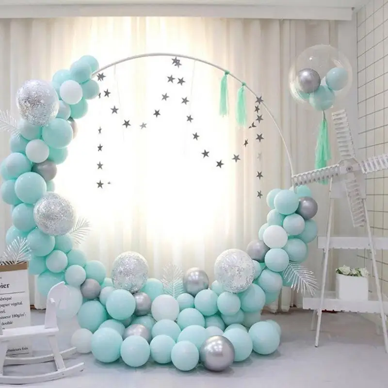 

Macaron Pink Balloon Garland Arch Kit Wedding Birthday Party Decoration Kids Globos Rose Gold Confetti Latex Ballon Baby Shower