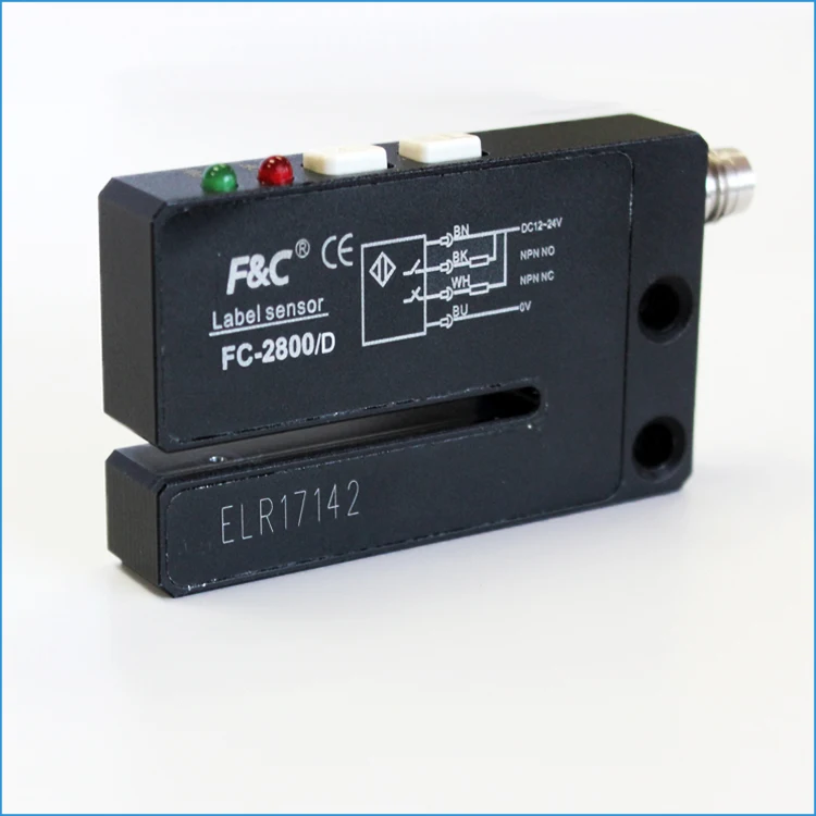 

5-30VDC FC-4100 5cm width label sensor detector label sensor for normal label