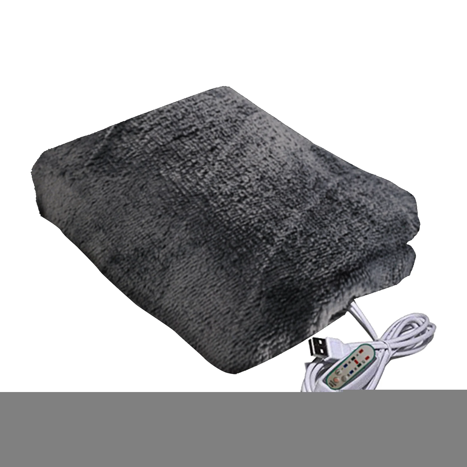 

USB Heating Travel Machine Washable For Sofa Bed 3 Levels Portable Electric Blanket Winter Warm Soft Plush Car Shawl Camping