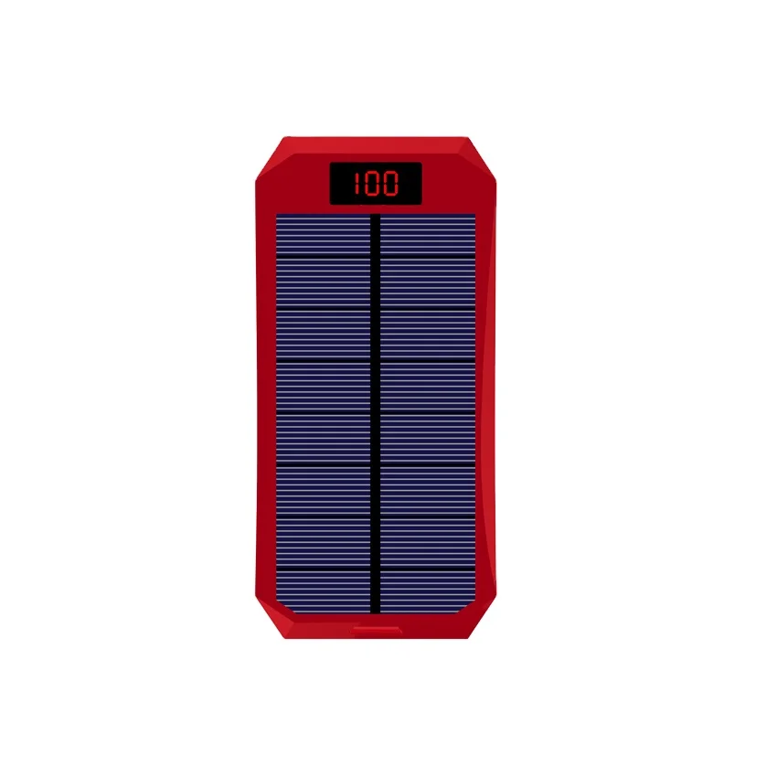 

Durable power bank 10000mah cargador solar celular, solar mobile panel charger for emergency