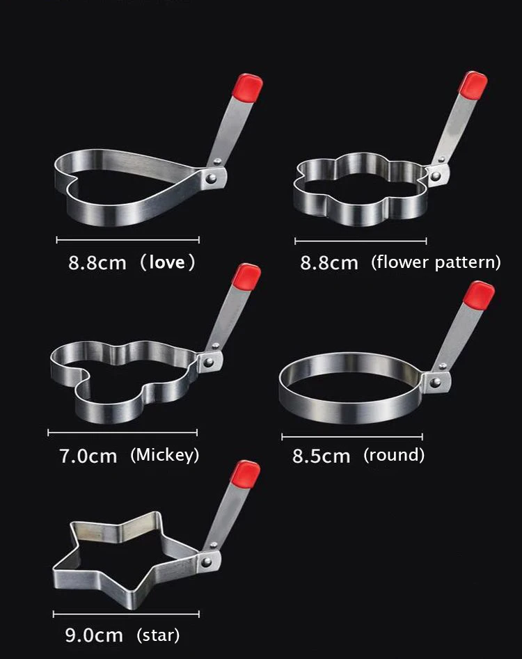 

304 stainless steel omelet omelet artifact omelet mold omelet model love-shaped poached egg rice ball diy