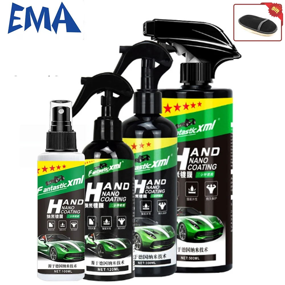 Керамическое покрытие для автомобиля 500/300/100 мл