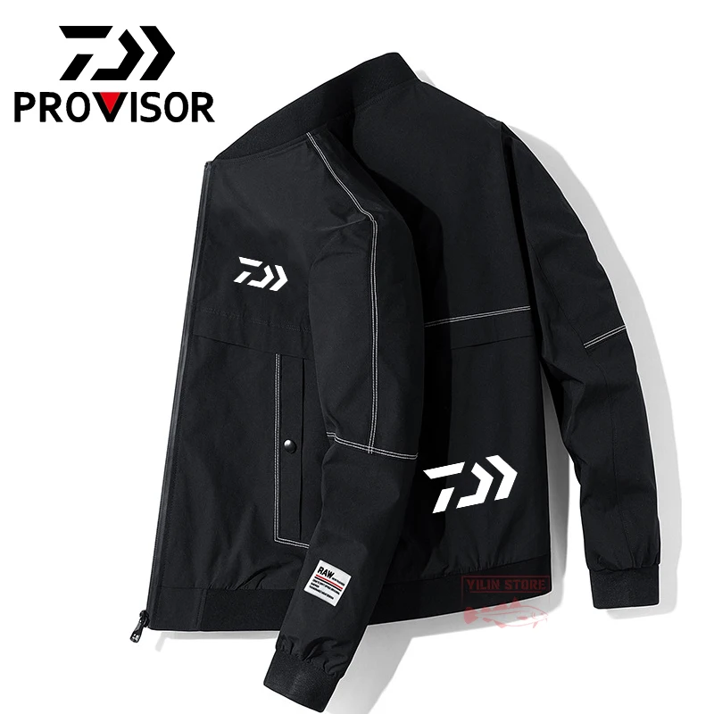 

2022 Daiwa Spring Autumn Fishing Jacket Men's Fashion Comfortable Jacket Casual Windproof Baseball Jacket Outdoor Fishing Jacket