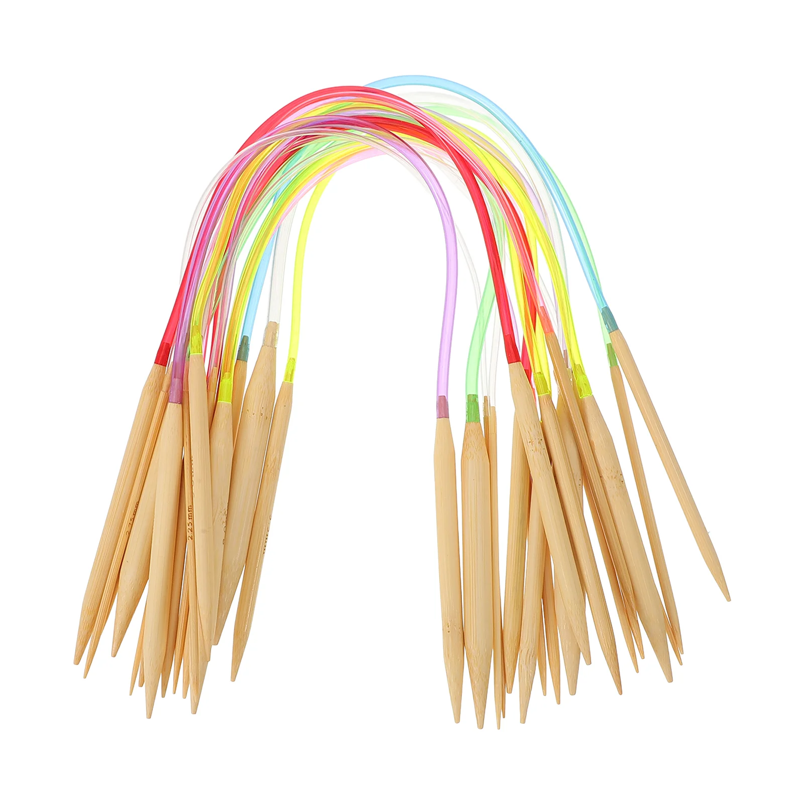 18 пар профессиональных разноцветных трубок диаметром 40 см круглые отбеленные