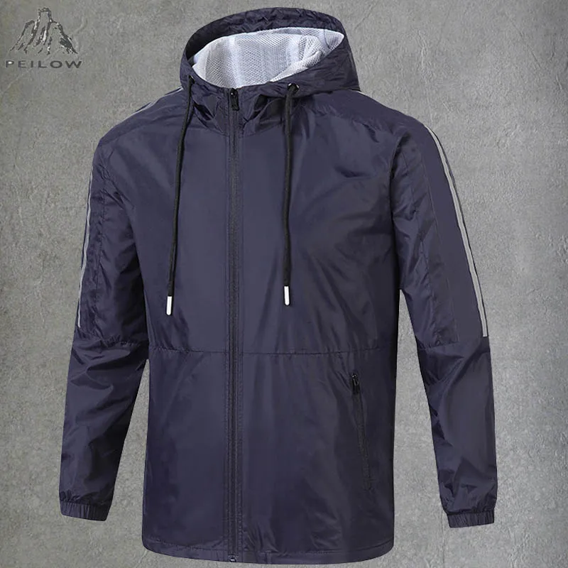 

Ветровка мужская оверсайз в стиле Харадзюку, куртка в стиле милитари, пальто для отдыха на природе, размеры 8XL/9XL/10XL, весна-лето