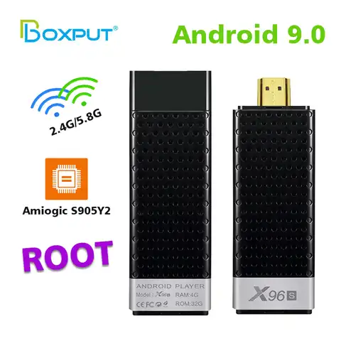 ТВ-приставка X96S, Android 9,0, 4 + 32 ГБ, Amlogic S905Y2, Wi-Fi, 4K, BT4.2, 1080P, H.265, 4K, 60pfs, X96 S, 2 + 16 Гб