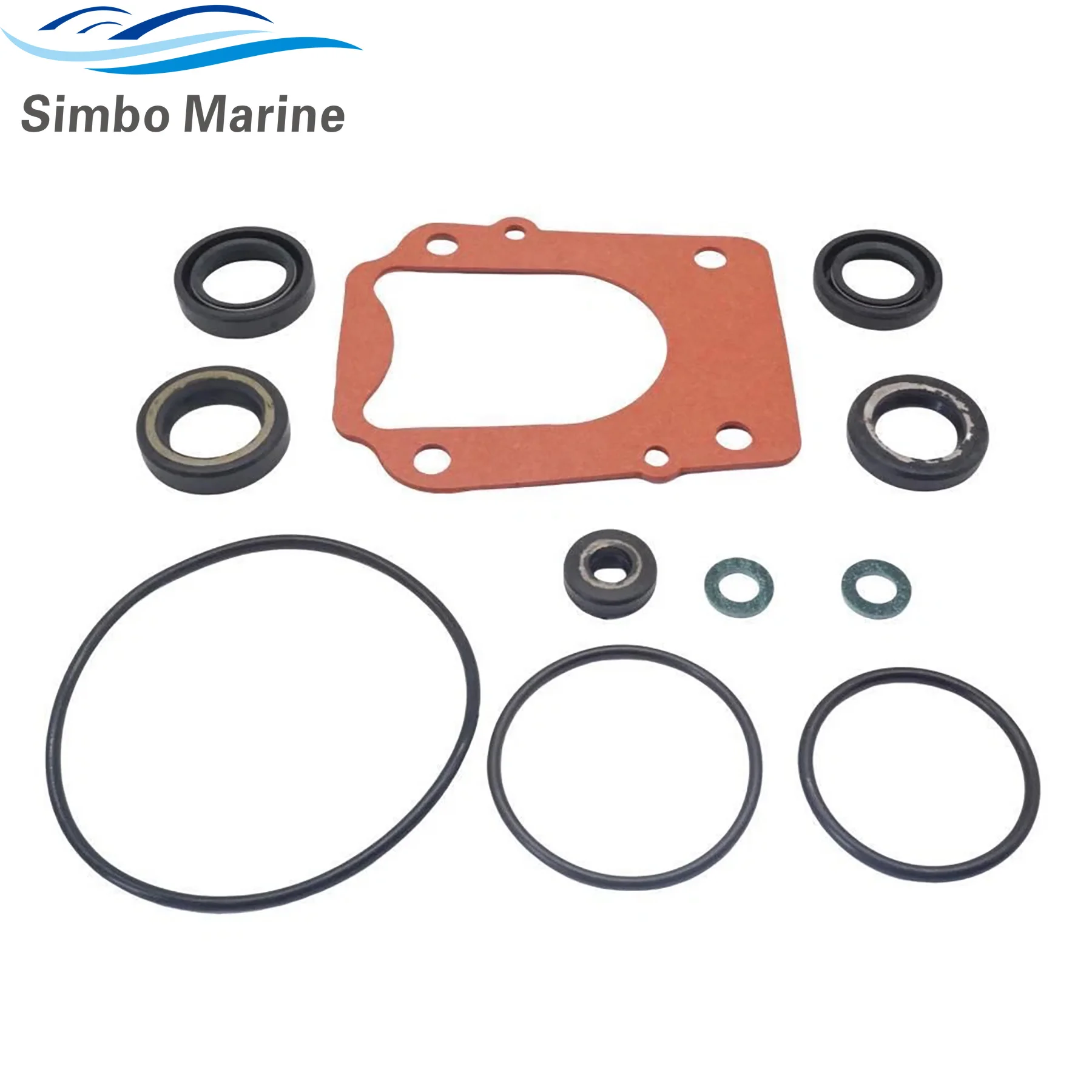Фото Комплект уплотнений нижнего редуктора для лодочных моторов Suzuki Marine 4-тактных DF 70, 80, 90 л.с., заменяет 25700-87L00, 25700-87L01 №1