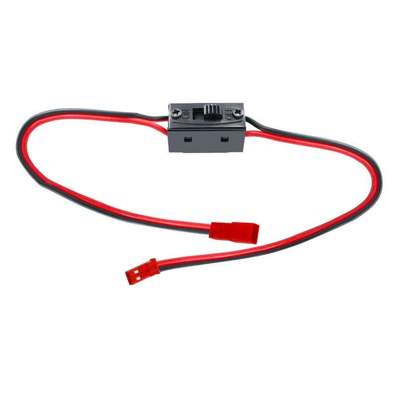 

Traxxas TRX4 RC Crawler HSP Tamiya JST Connector Wires 30cm LED Light Control Power Switch for Axial SCX10 90046 RC Car