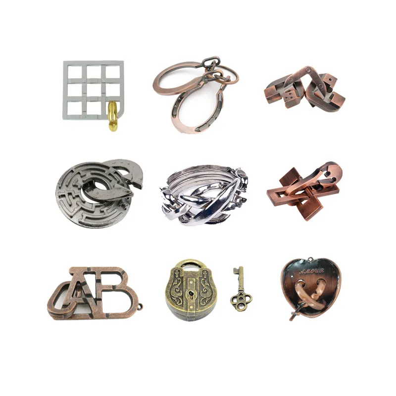 Классическая металлическая головоломка для детей и взрослых |