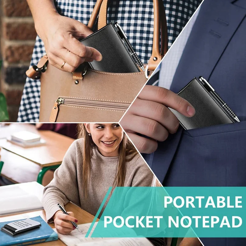 A7 мини-блокнот набор карманных блокнотов с металлической ручкой блокнот из