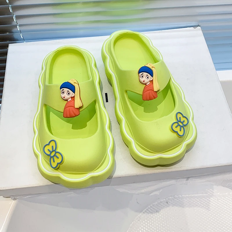 

Шлепанцы для мужчин и женщин, Нескользящие сандалии для дома и улицы, тапочки для дома, забавные, лето 2022