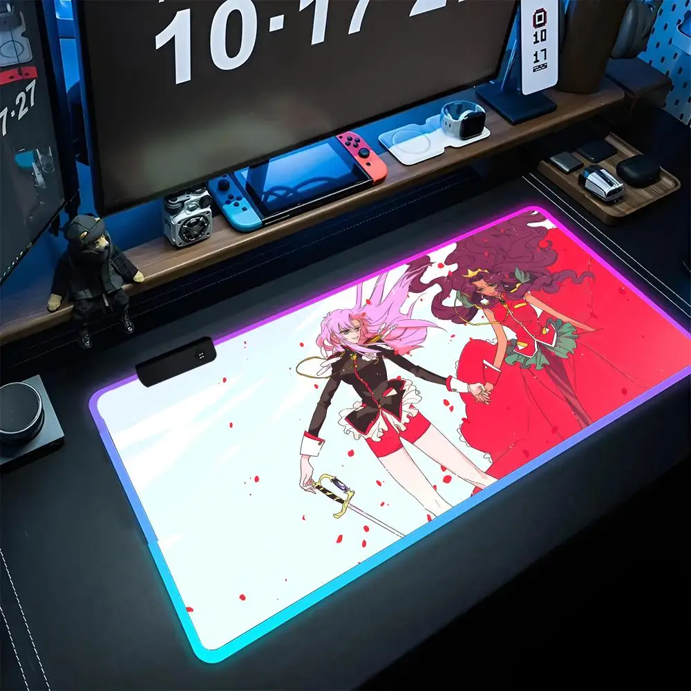 Революционный женский коврик для мыши Utena игровой ролевой игры 40x9 0 см игровые