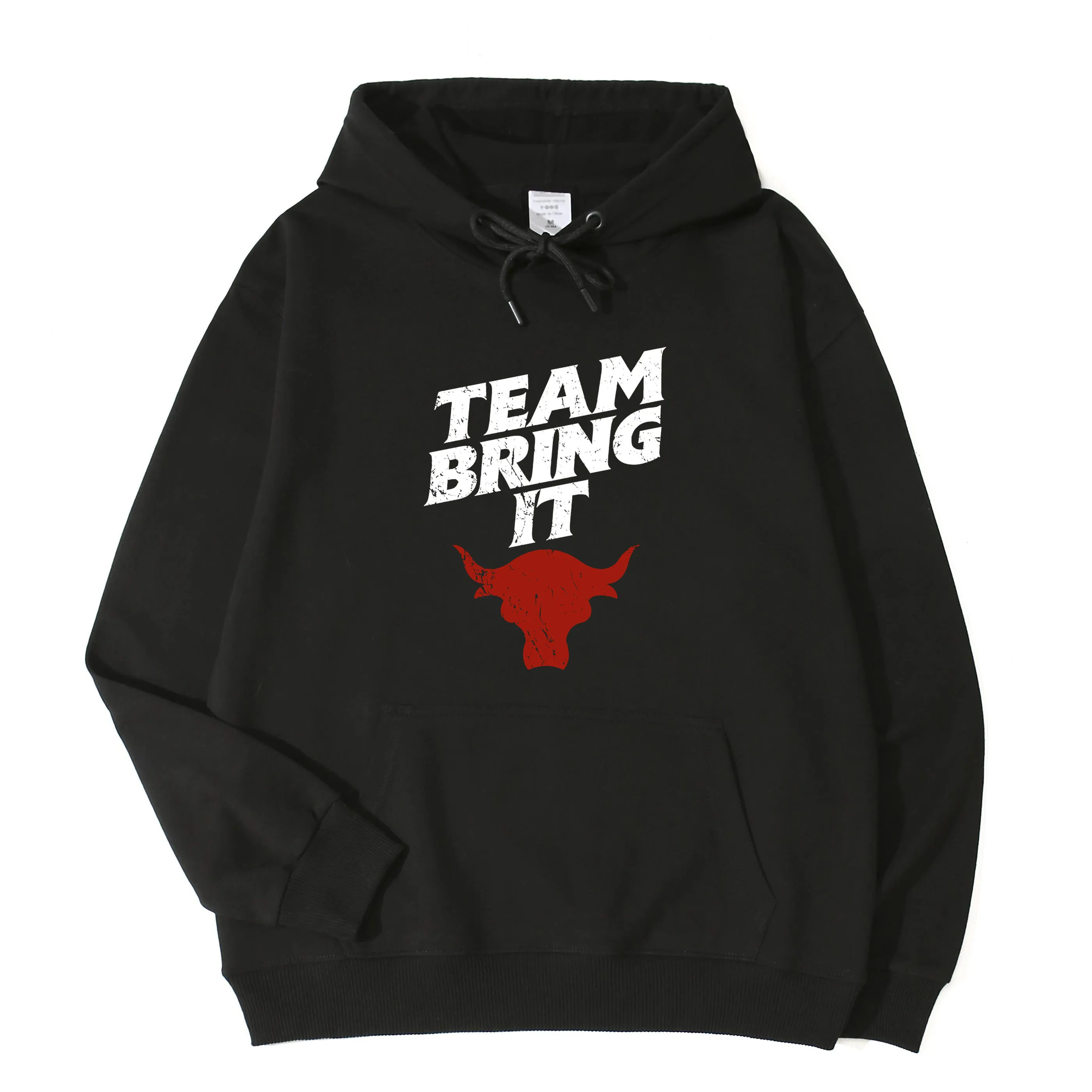 

Team Bring It Brahma Bull Project - Rock High Quality Printed Hoodie 100% Cotton Pocket Sweatshirt Unique Unisex Top Asian Size
