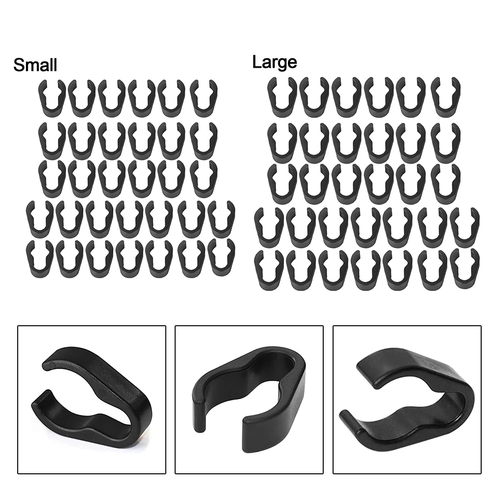 Зажимы для кабеля подставки микрофона 32 шт