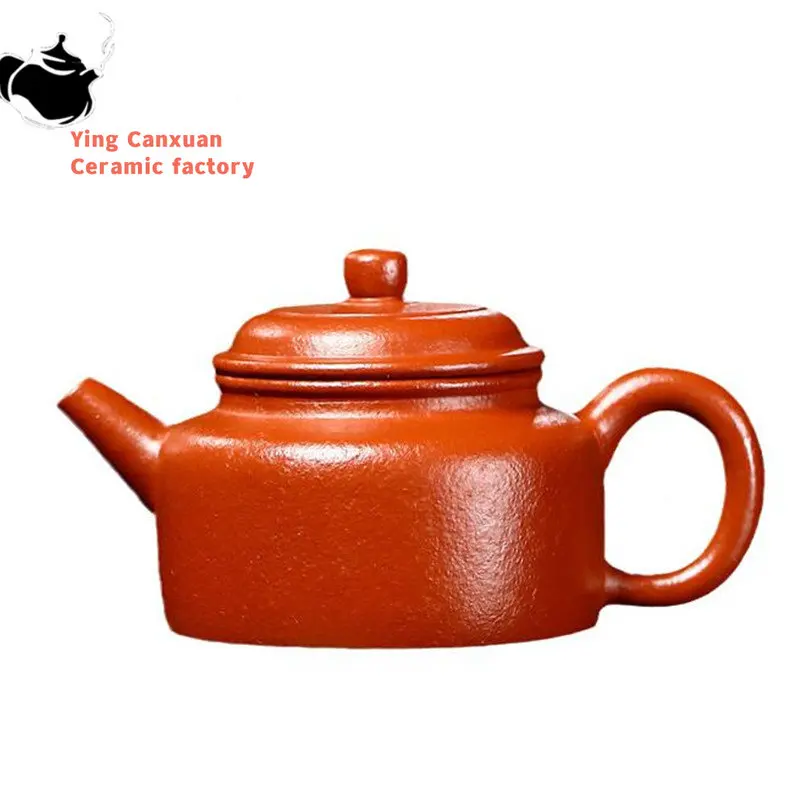 

140ml Authentic Yixing Raw Ore Purple Clay Teapots Famous Artists Handmade Tea Pot Beauty Kettle Chinese Zisha Tea Set Teaware