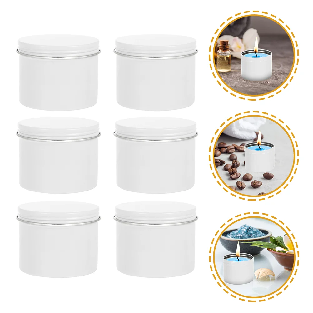 

Tins Jars Tin Teamaking Containers Metal Lids Round Aluminum Gift Basket You Thank Storage Jarcan Tinplatebulk Boxes Cookie