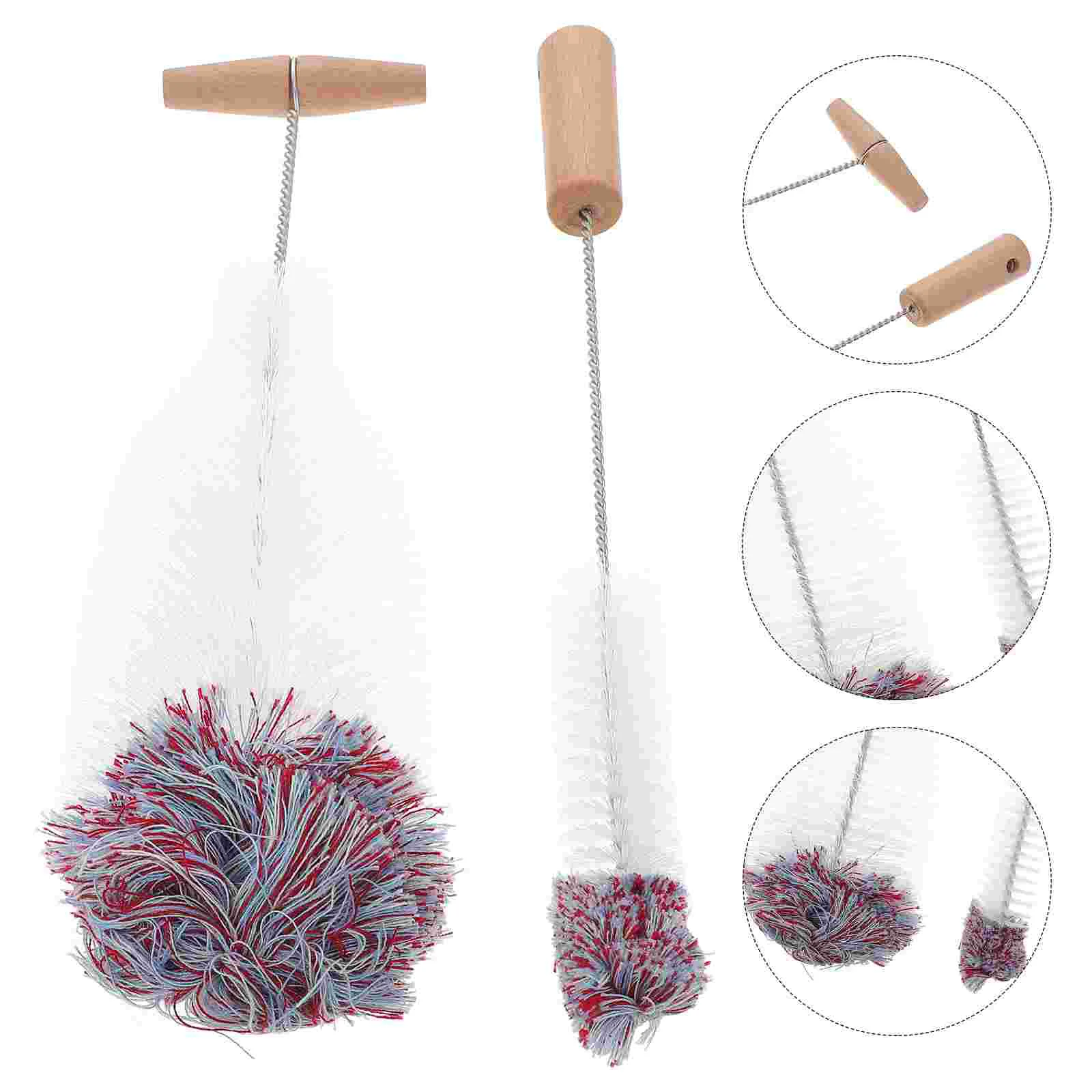 

2pcs Bottle Cleaning Brushes Bottle Cleaner Glass Washing Brush Bottle Washer Mug Cleaning Brush Bottle Sponge Brush