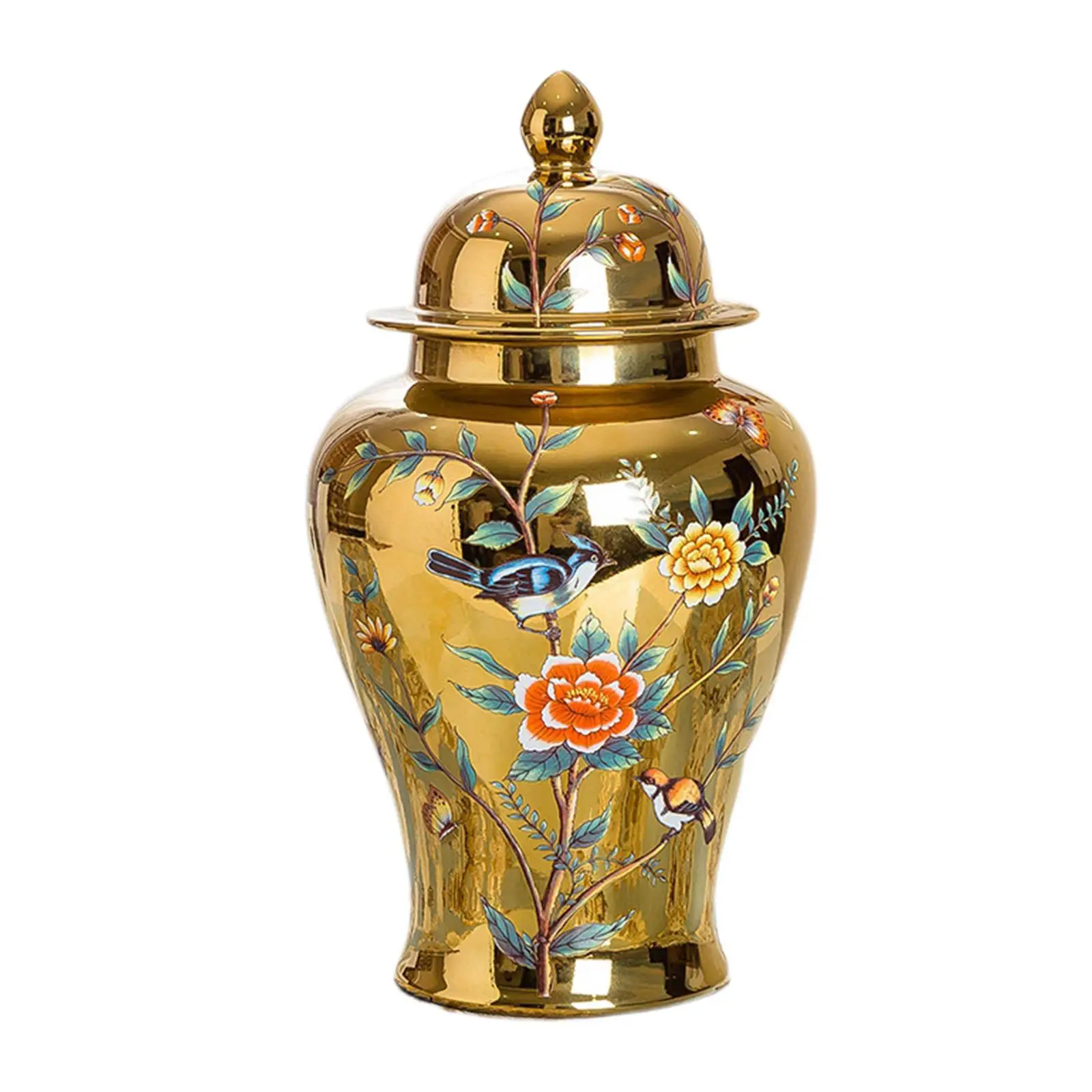 

Керамическая ваза для цветов, банка для храма, банка для хранения, для спальни, фарфоровая банка для имбиря