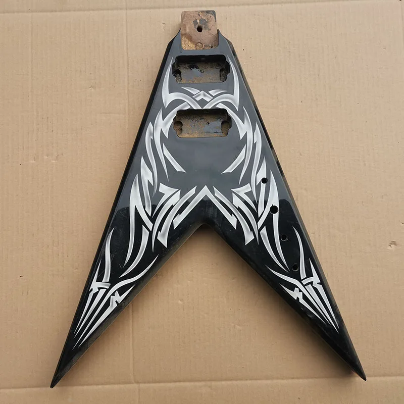 

JNTM Electric Guitar Semi-finished Body Unfinished DIY Guitar Part Guitar Body (1718)