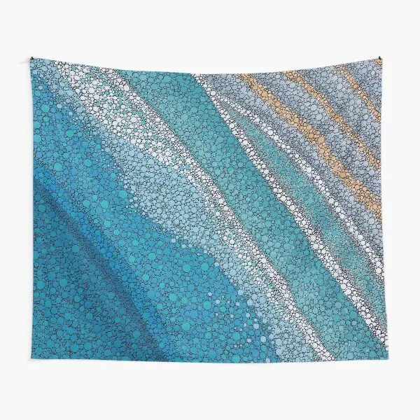 Гобелен с приливками покрывало художественное дорожное полотенце йога спальня