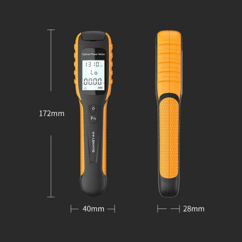 New Multifunction G11 High Precision Rechargeable Battery Optical Power Meter FTTH Color LCD Screen with Flash OPM 5G Wavelength