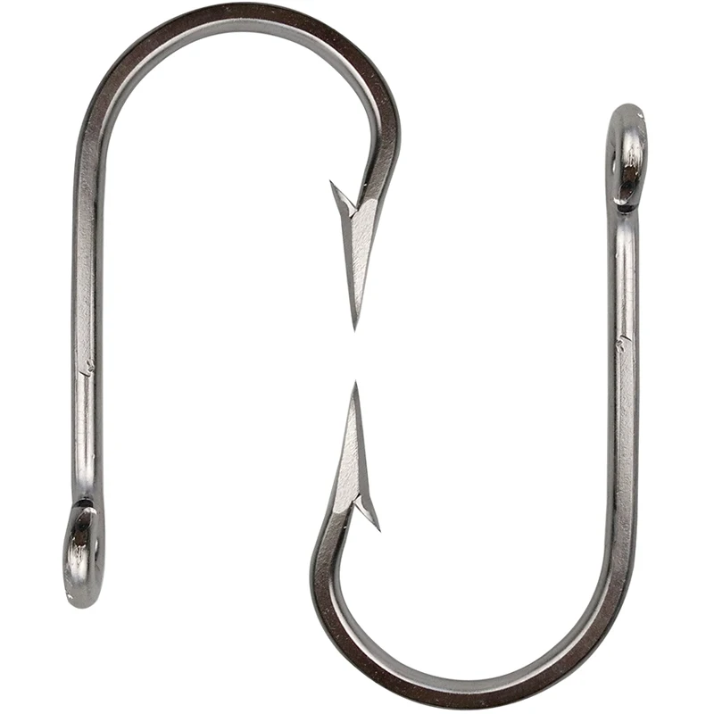 10 шт. рыболовные крючки из нержавеющей стали