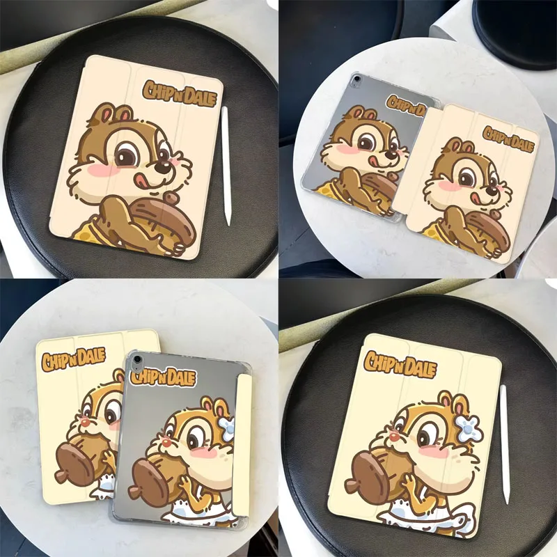 Розумный чехол из искусственной кожи с белками едят кедровые орехи для Ipad 5/6-го