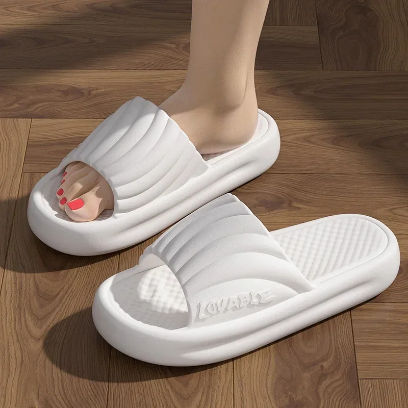 Whoholl 2024 женские тапочки из ЭВА на мягкой подошве легкие нескользящие домашние