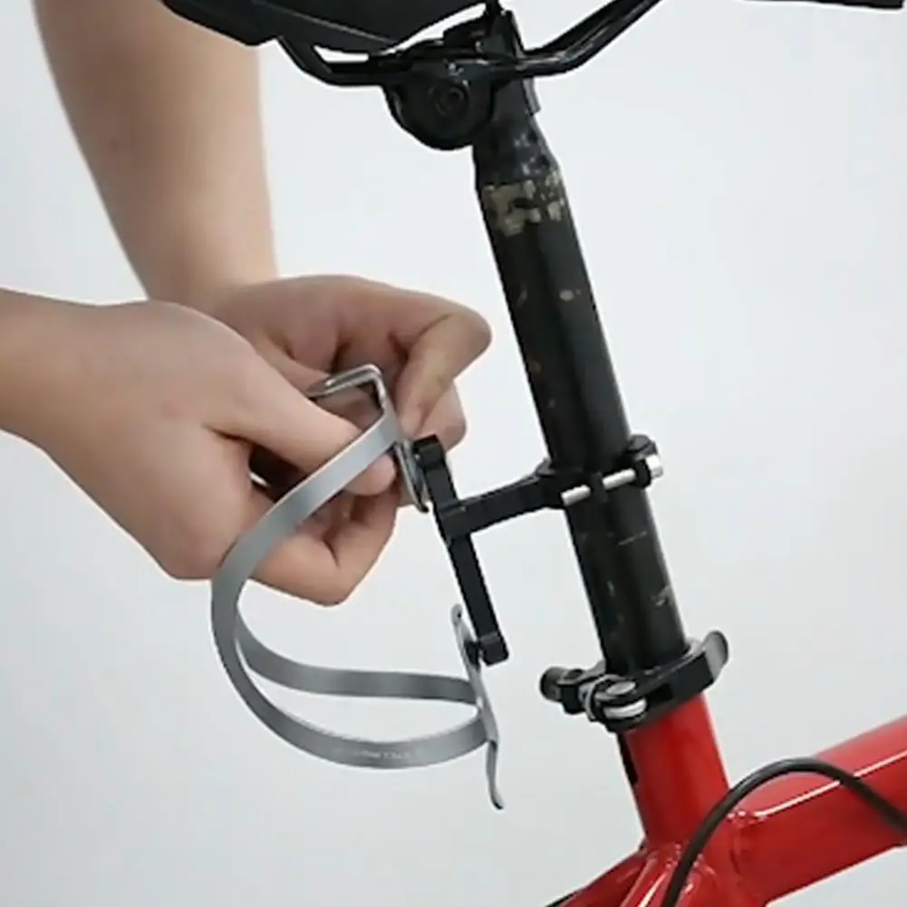 

Universal Bottle Cage Mount Adapter Good Toughness Reliable Bottle Holder Converter Bottle Holder Adapter